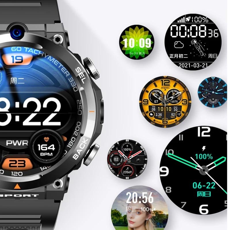 SmartWatch 4g Android RAM 8GB ROM 128GB 4G Smart Watch With Dual Camera GPS WIFI IP67 Waterproof Unlock Google Play APP Watch